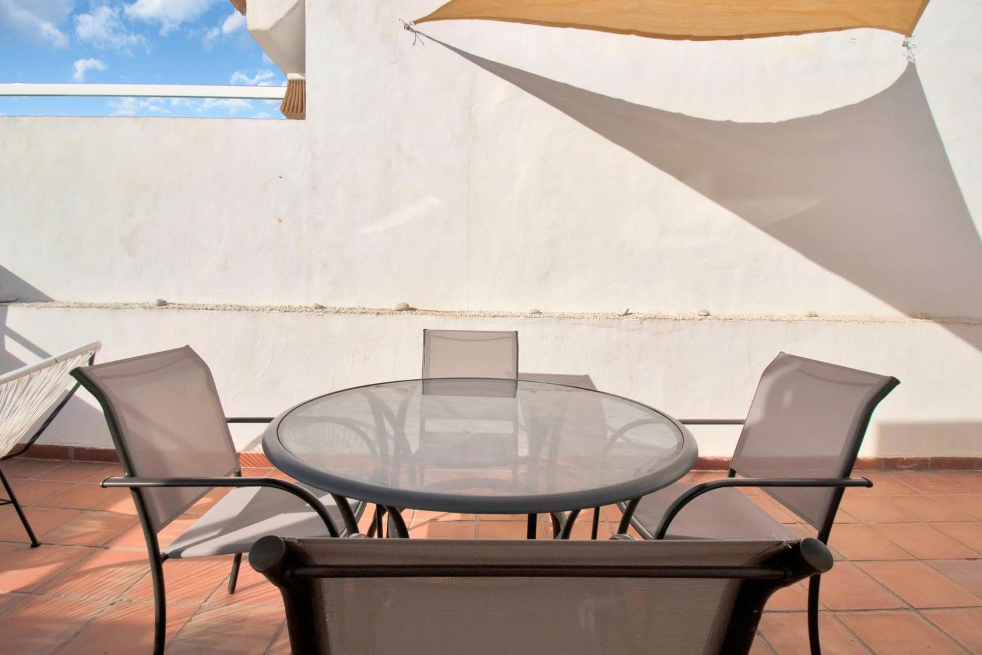 Duplex Estilo Boho Con Increible Terraza Y Vistas Al Mar En Estepona - Las Abejeras 609 Apartment Ngoại thất bức ảnh
